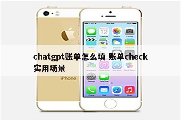 chatgpt账单怎么填 账单check实用场景
