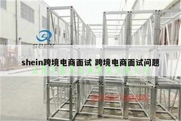 shein跨境电商面试 跨境电商面试问题
