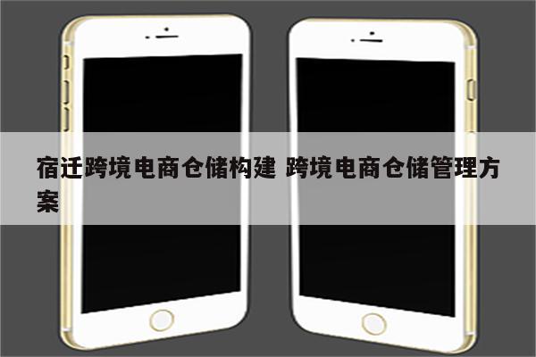 宿迁跨境电商仓储构建 跨境电商仓储管理方案