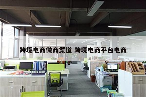 跨境电商微商渠道 跨境电商平台电商