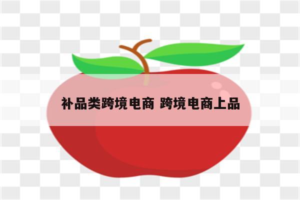 补品类跨境电商 跨境电商上品