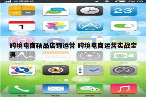 跨境电商精品店铺运营 跨境电商运营实战宝典