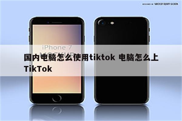 国内电脑怎么使用tiktok 电脑怎么上TikTok