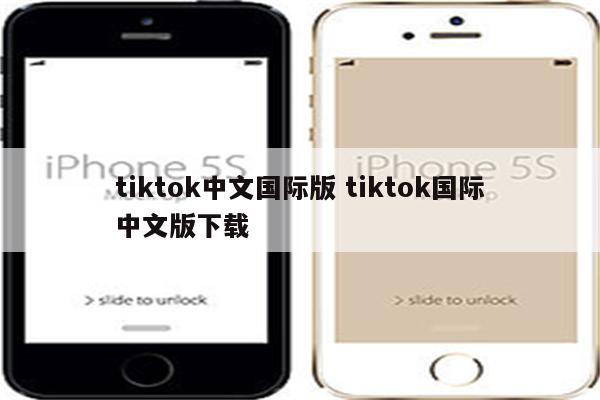 tiktok中文国际版 tiktok国际中文版下载