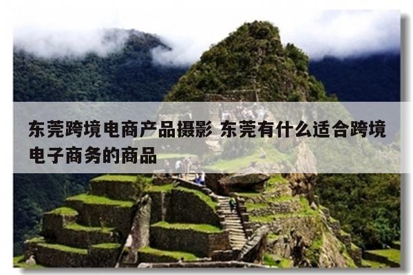 东莞跨境电商产品摄影 东莞有什么适合跨境电子商务的商品