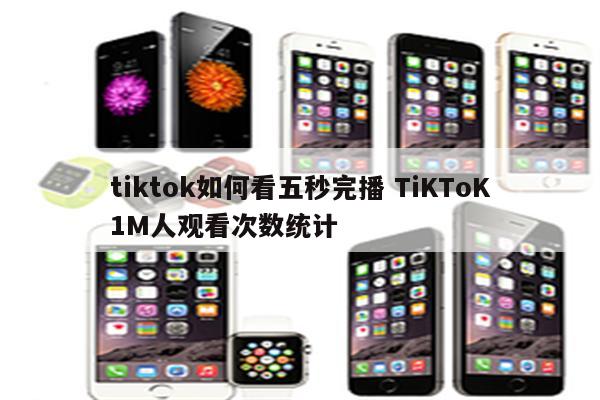tiktok如何看五秒完播 TiKToK1M人观看次数统计