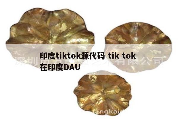 印度tiktok源代码 tik tok 在印度DAU