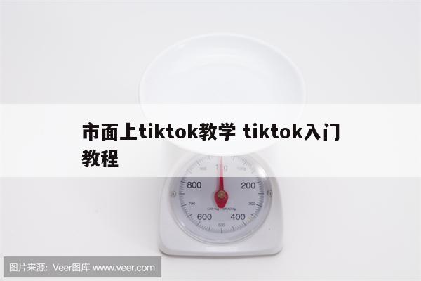市面上tiktok教学 tiktok入门教程