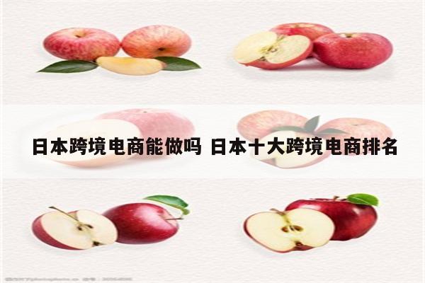 日本跨境电商能做吗 日本十大跨境电商排名
