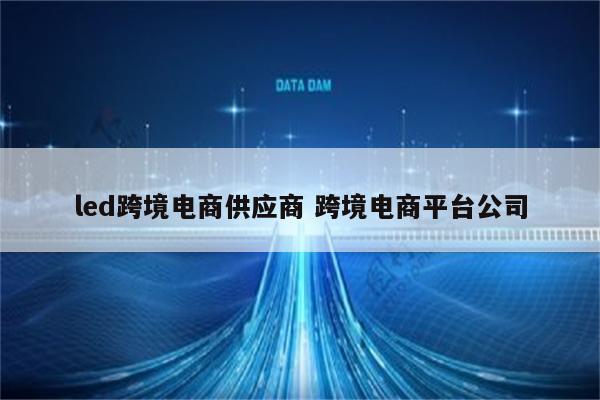 led跨境电商供应商 跨境电商平台公司