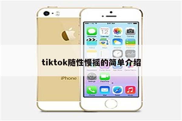 tiktok随性慢摇的简单介绍