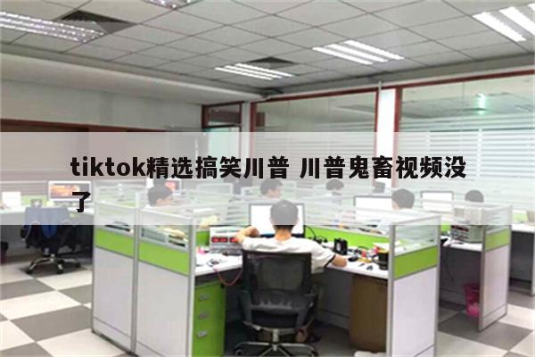 tiktok精选搞笑川普 川普鬼畜视频没了