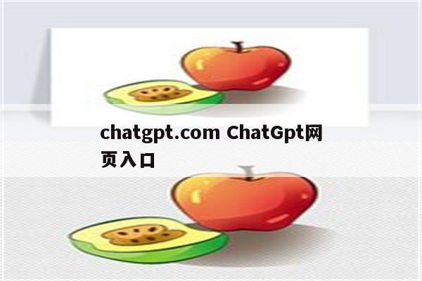 chatgpt.com ChatGpt网页入口