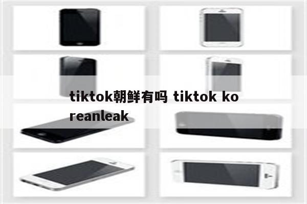tiktok朝鲜有吗 tiktok koreanleak