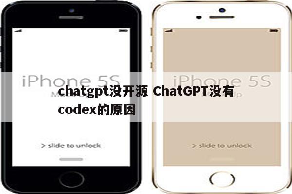 chatgpt没开源 ChatGPT没有codex的原因