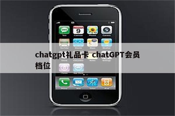 chatgpt礼品卡 chatGPT会员档位
