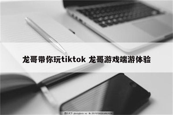 龙哥带你玩tiktok 龙哥游戏端游体验