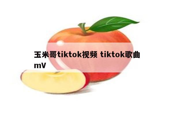 玉米哥tiktok视频 tiktok歌曲mV