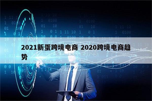 2021新蛋跨境电商 2020跨境电商趋势