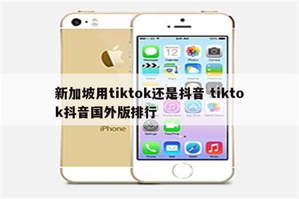 新加坡用tiktok还是抖音 tiktok抖音国外版排行