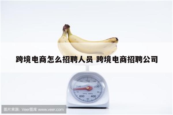 跨境电商怎么招聘人员 跨境电商招聘公司