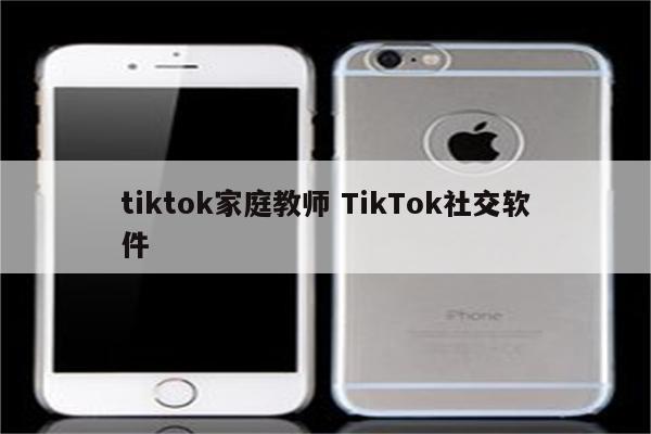 tiktok家庭教师 TikTok社交软件