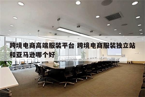 跨境电商高端服装平台 跨境电商服装独立站和亚马逊哪个好