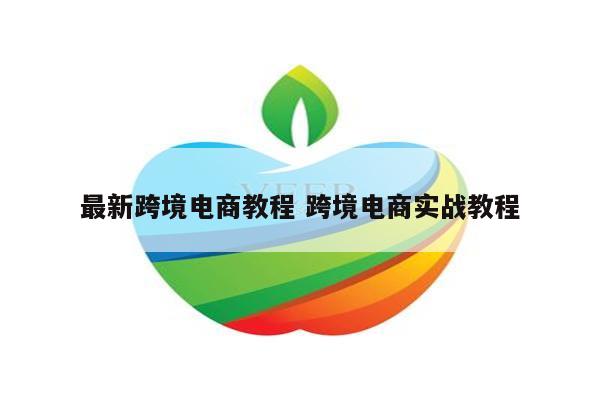 最新跨境电商教程 跨境电商实战教程