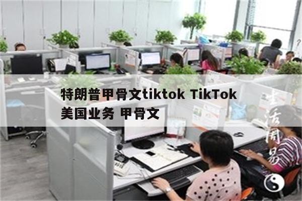 特朗普甲骨文tiktok TikTok 美国业务 甲骨文