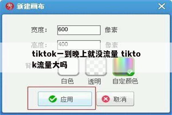 tiktok一到晚上就没流量 tiktok流量大吗