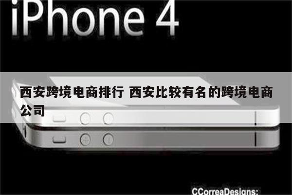 西安跨境电商排行 西安比较有名的跨境电商公司