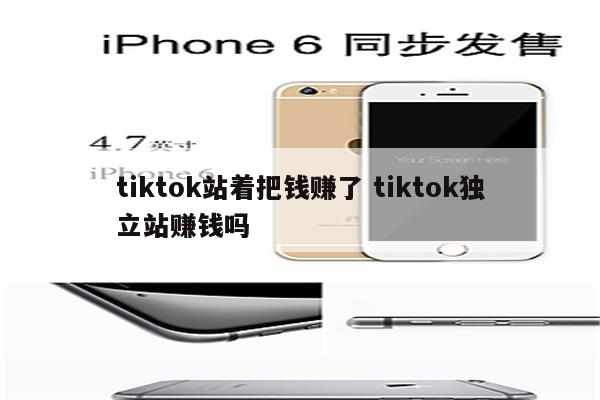 tiktok站着把钱赚了 tiktok独立站赚钱吗