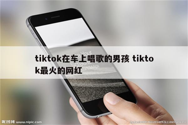 tiktok在车上唱歌的男孩 tiktok最火的网红