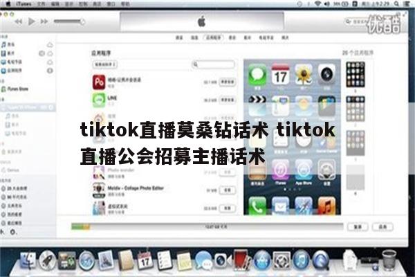 tiktok直播莫桑钻话术 tiktok直播公会招募主播话术