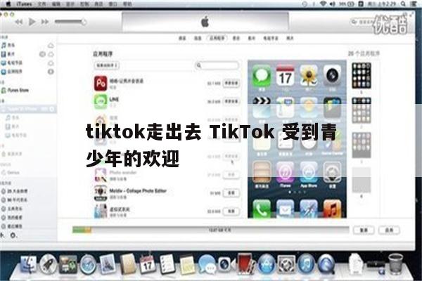 tiktok走出去 TikTok 受到青少年的欢迎