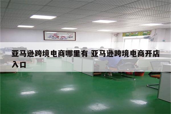 亚马逊跨境电商哪里有 亚马逊跨境电商开店入口