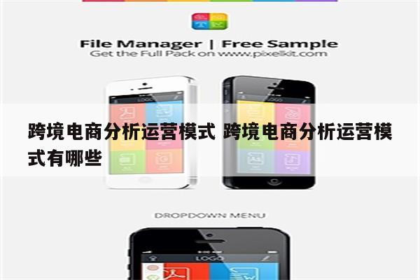 跨境电商分析运营模式 跨境电商分析运营模式有哪些