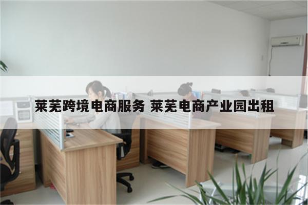 莱芜跨境电商服务 莱芜电商产业园出租