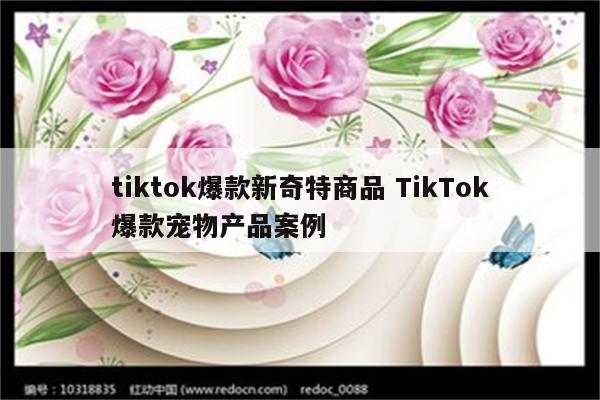 tiktok爆款新奇特商品 TikTok爆款宠物产品案例