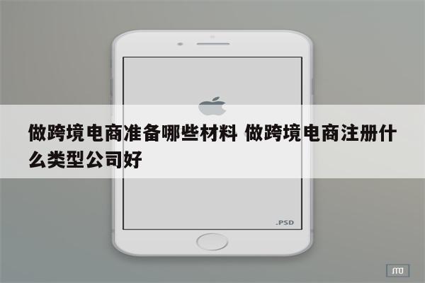 做跨境电商准备哪些材料 做跨境电商注册什么类型公司好