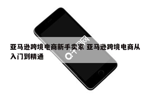 亚马逊跨境电商新手卖家 亚马逊跨境电商从入门到精通