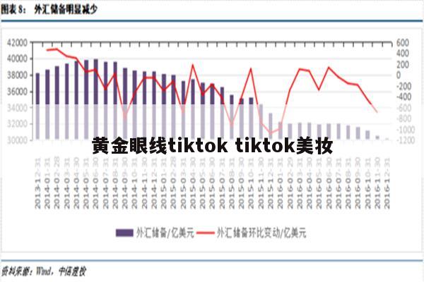 黄金眼线tiktok tiktok美妆